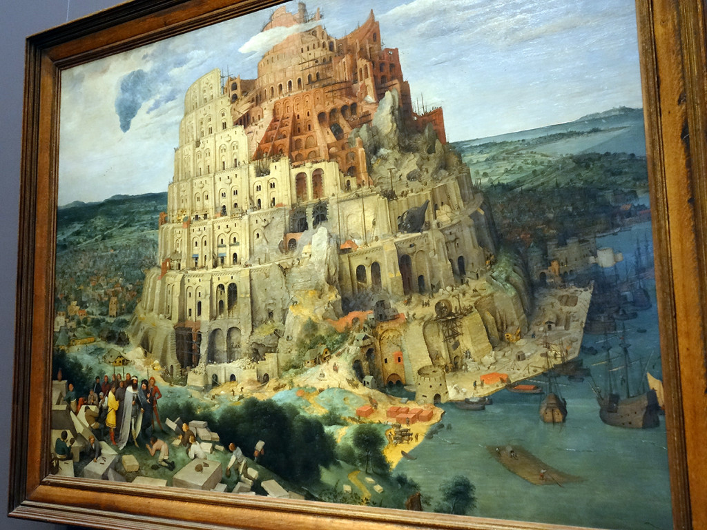 Pieter Brueghel der Ältere "Turmbau zu Babel"