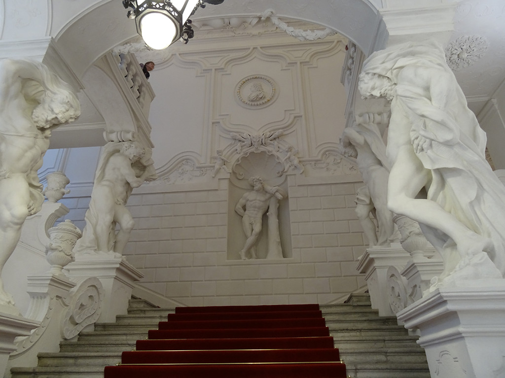 Winterpalais von Prinz Eugen - Treppenhaus