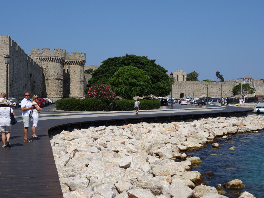 Rhodos - Stadtmauer