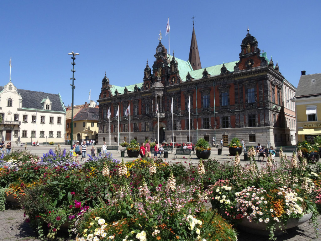 Malmö - Das Rathaus am Stortorget