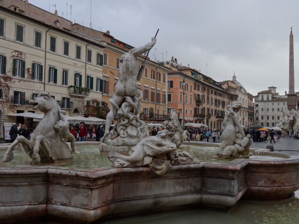 Piazza Navona - Neptun-Brunnen