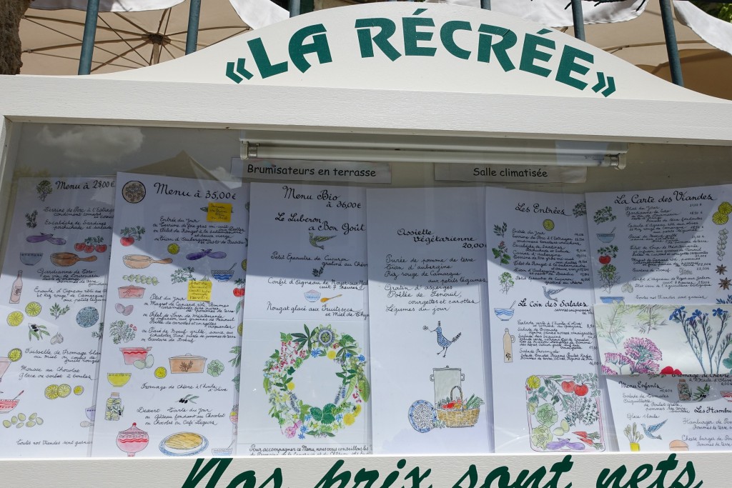 Lourmarin - Restaurant La Récrée