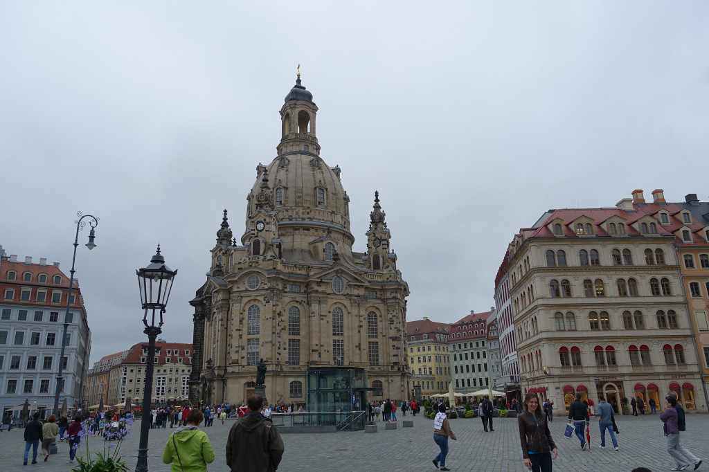 Dresden - Neumarkt mit Frauenkirche