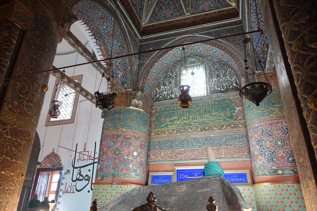 Konya - Mevlana-Kloster - Das Grabmal von Celaleddin Rumi