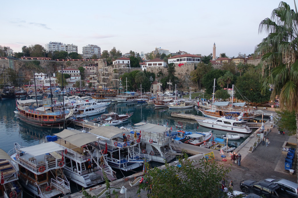 Antalya - Blick auf den Hafen