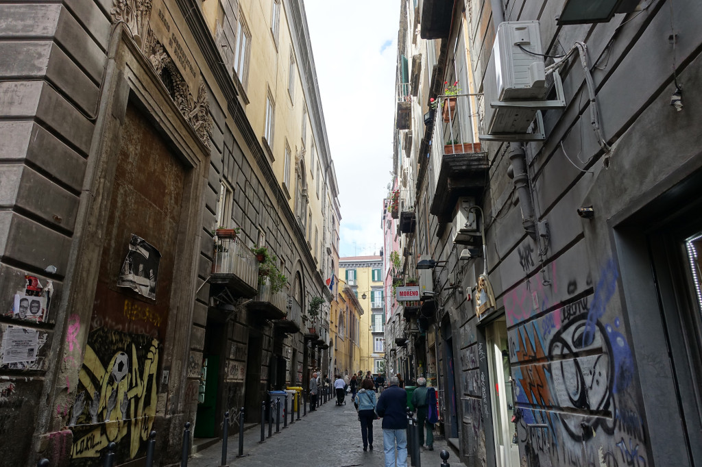 Neapel - auf dem Weg zum Archäologischen Museum
