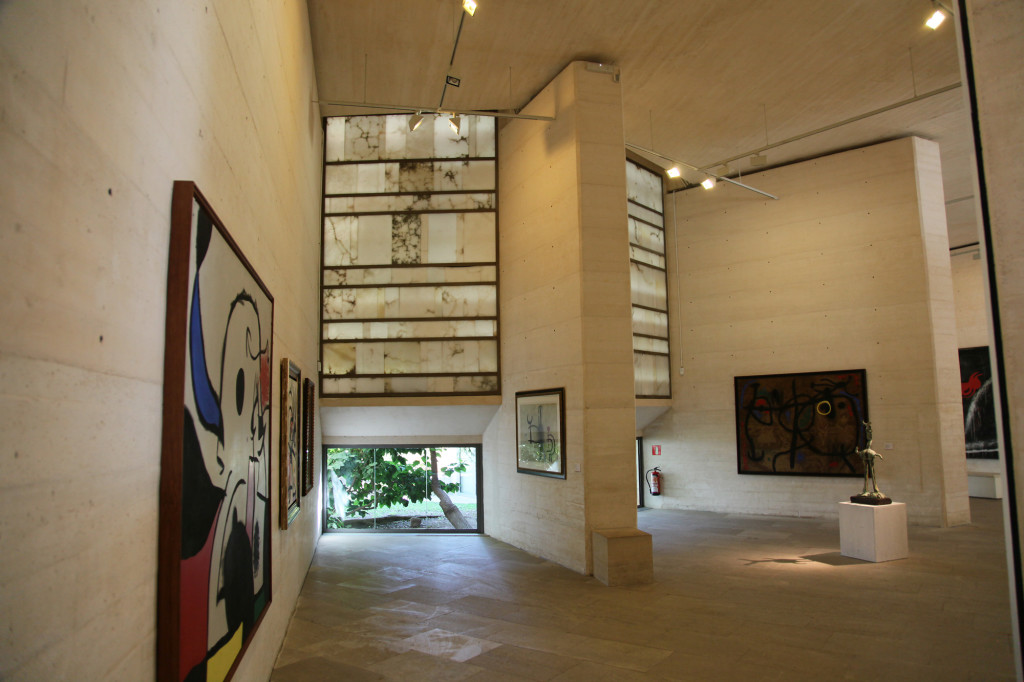 Fundació Miró - in einem der Ausstellungsräume