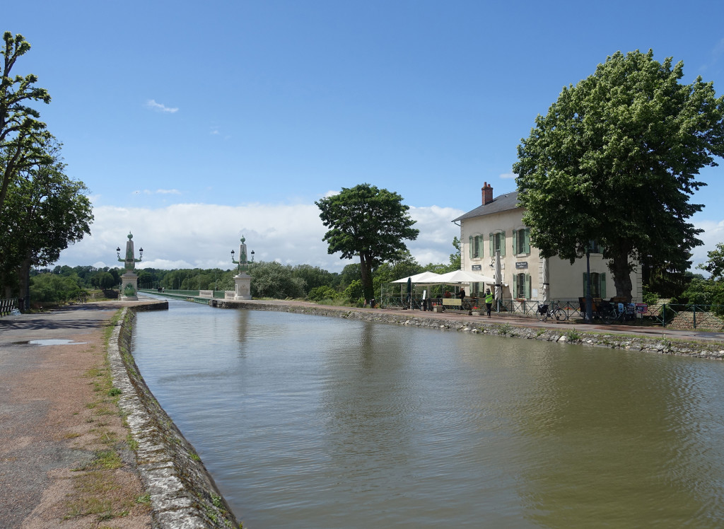 Briare - die Kanalbrücke über die Loire